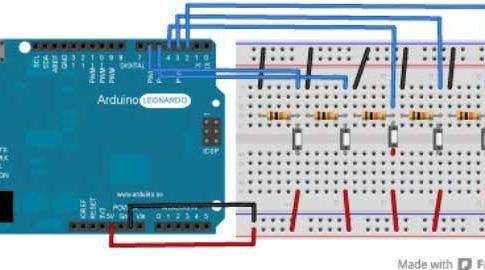 Arduino Buton İle Fare Kontrolü