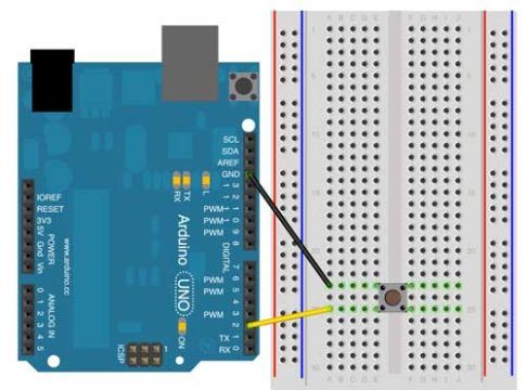 Arduino Dahili Pullup Kullanma Uygulaması Arduino Dahili Pullup